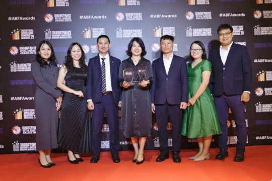 Vietcombank nhận giải thưởng về quản trị rủi ro