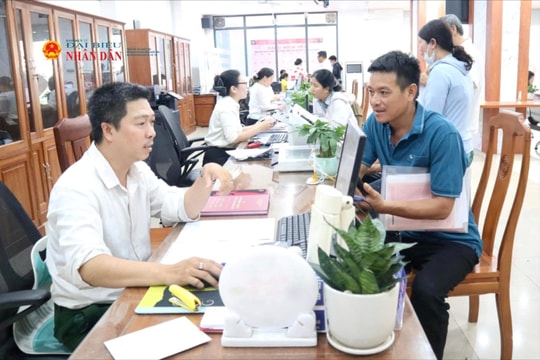 Đắk Lắk: Duy trì hiệu quả giải quyết thủ tục hành chính tại xã, phường