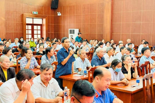 Cử tri Đồng Nai phấn khởi, tin tưởng vào các quyết sách của Đảng và Nhà nước