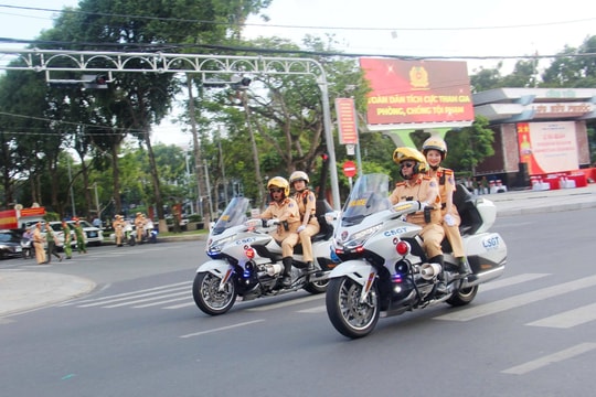 Công an TP. Cần Thơ ra quân tấn công, trấn áp tội phạm
