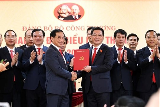 Phó Thủ tướng Bùi Thanh Sơn dự Đại hội đại biểu Đảng bộ Bộ Công Thương lần thứ nhất