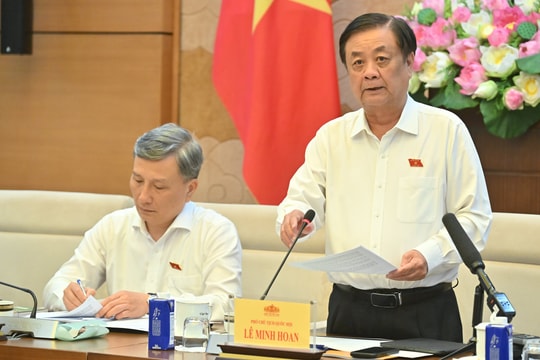 Phó Chủ tịch Quốc hội Lê Minh Hoan chủ trì làm việc với Tập đoàn Than – Khoáng sản Việt Nam, Tập đoàn Xi măng Việt Nam