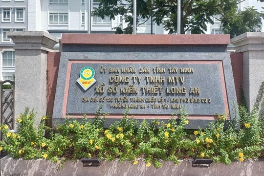 Tây Ninh: Công ty Xổ số kiến thiết Long An nộp ngân sách hơn 1.180 tỷ đồng