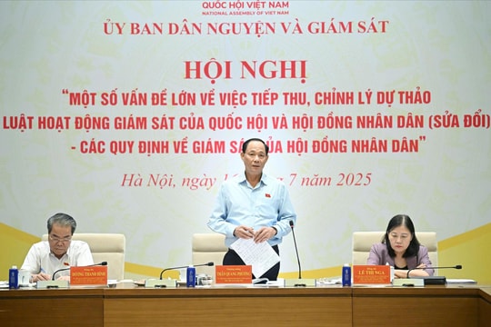 Phó Chủ tịch Quốc hội Trần Quang Phương: Luật phải mang tính ổn định, đơn giản, dễ hiểu, dễ thực hiện