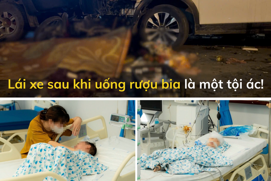 Bài học từ vụ giảng viên gây tai nạn liên hoàn: Nhậu là thú vui nhưng lái xe sau khi uống say là tội ác