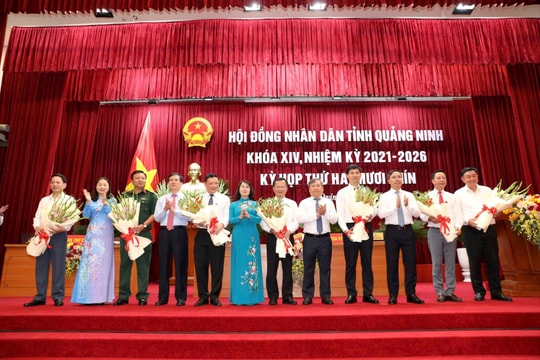 Quảng Ninh kiện toàn các chức danh lãnh đạo chủ chốt của HĐND và UBND tỉnh