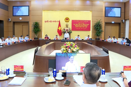 Bí thư Đảng ủy Quốc hội, Chủ tịch Quốc hội Trần Thanh Mẫn chủ trì hội nghị chuẩn bị Đại hội Đảng bộ Quốc hội