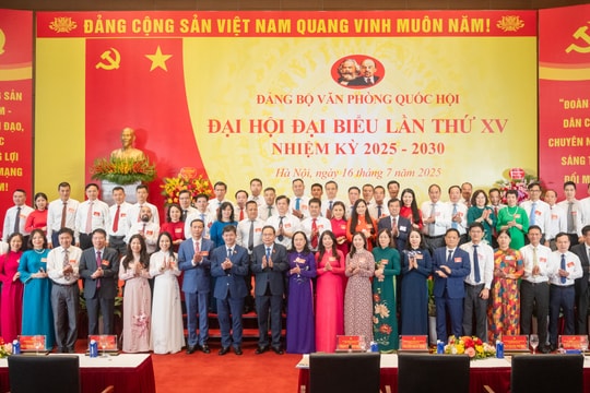 Xây dựng Đảng bộ Văn phòng Quốc hội vững mạnh, đáp ứng yêu cầu thời kỳ mới