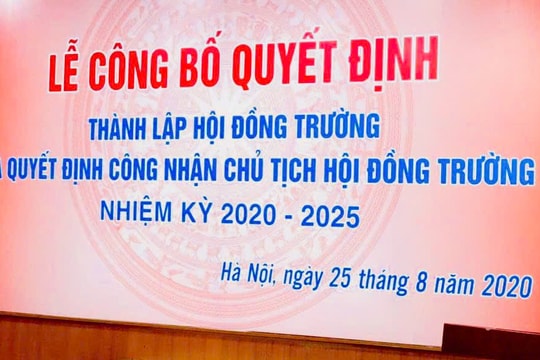 Góp ý Dự thảo Luật Giáo dục Đại học (sửa đổi): Giữ hay bỏ Hội đồng trường của các trường đại học thành viên trong các đại học?