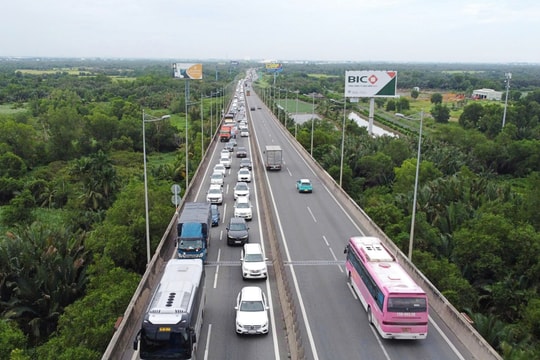 Lộ trình thay thế khi cao tốc TP. Hồ Chí Minh - Dầu Giây sửa chữa