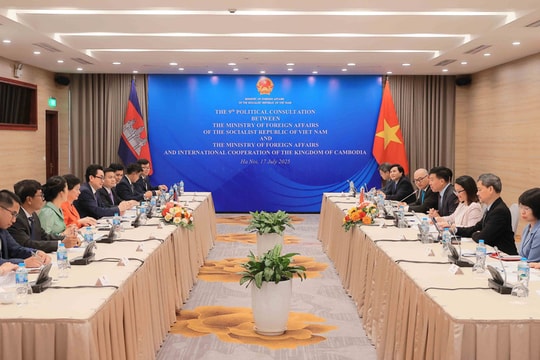 Vietnam, Cambodia hold 9th Political Consultation in Hanoi