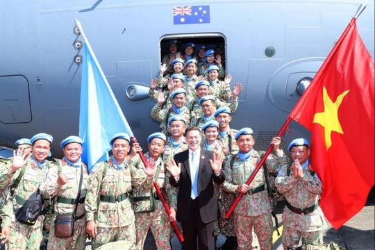 Nhiều chính sách ưu đãi đối với lực lượng gìn giữ hòa bình Liên Hợp Quốc