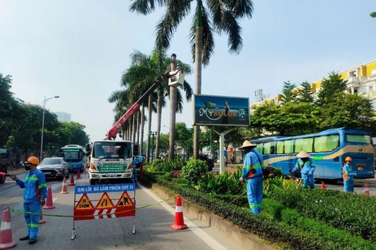 Hà Nội: Tăng cường chỉnh trang đô thị phục vụ lễ kỷ niệm 80 năm Cách mạng tháng Tám và Quốc khánh 2/9