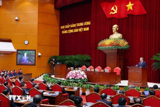 Thông báo Hội nghị lần thứ 12 Ban Chấp hành Trung ương Đảng khóa XIII