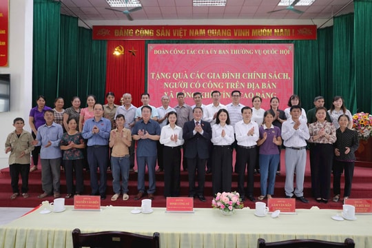 Phó Chủ tịch Quốc hội Nguyễn Đức Hải: Những đóng góp, hy sinh của bao thế hệ người Đông Khê mãi là niềm tự hào của dân tộc