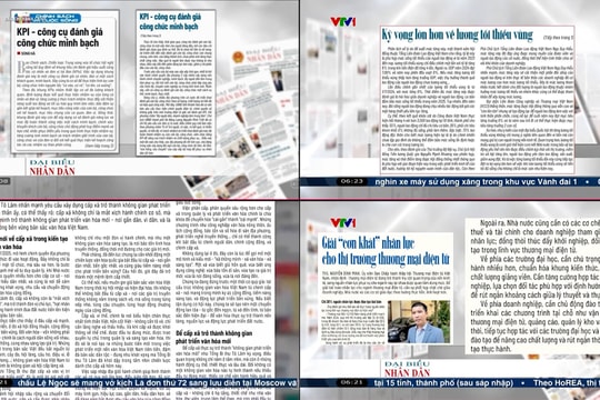 Tổng hợp Điểm báo VTV1 tuần từ ngày 14/7- 20/7/2025