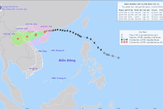 Thủ tướng Chính phủ chỉ đạo khẩn cấp ứng phó với bão số 3 Wipha