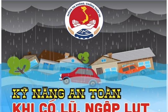 11 kỹ năng người dân cần biết để bảo đảm an toàn trước bão và mưa lũ
