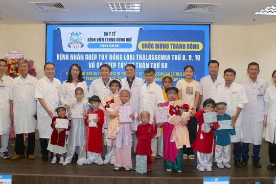 Bệnh viện Trung ương Huế thực hiện thành công nhiều ca ghép tủy đồng loại