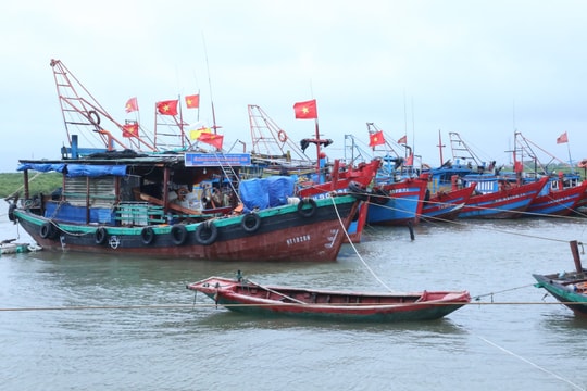 Hà Tĩnh cấm phương tiện ra khơi để phòng tránh bão số 3