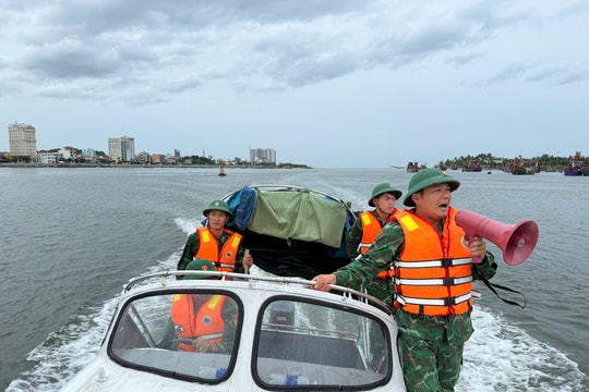 Quảng Trị: Kêu gọi ngư dân cảnh giác đề phòng bão số 3