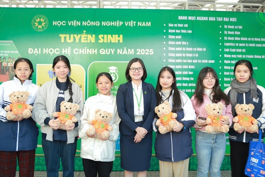 Điểm sàn 2025 của Học viện Nông nghiệp Việt Nam từ 16- 21 điểm