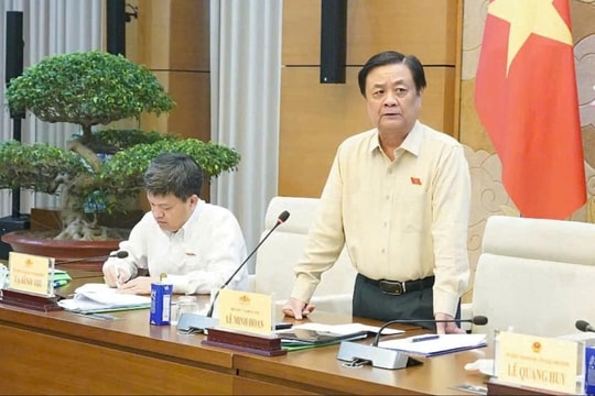 Phó Chủ tịch Quốc hội Lê Minh Hoan chủ trì làm việc với Bộ Tài chính về thực hiện pháp luật bảo vệ môi trường