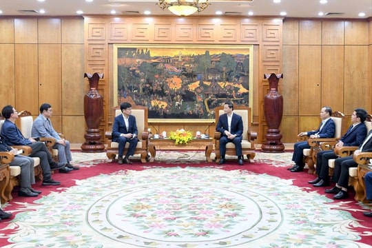 Chủ tịch UBND tỉnh Bắc Ninh tiếp và làm việc với Tổng Giám đốc Samsung Việt Nam