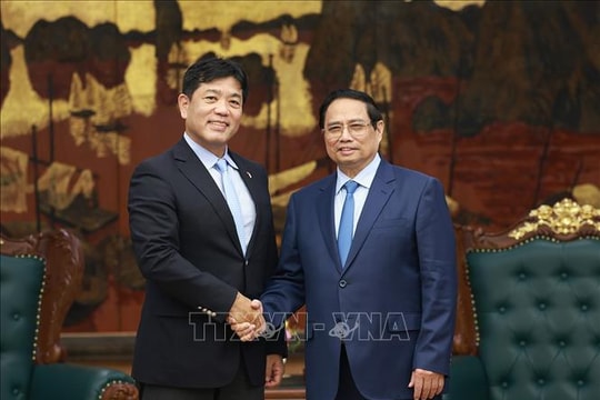 Thủ tướng Phạm Minh Chính đề nghị Tập đoàn Sumitomo đầu tư các dự án hạ tầng quy mô lớn tại Việt Nam