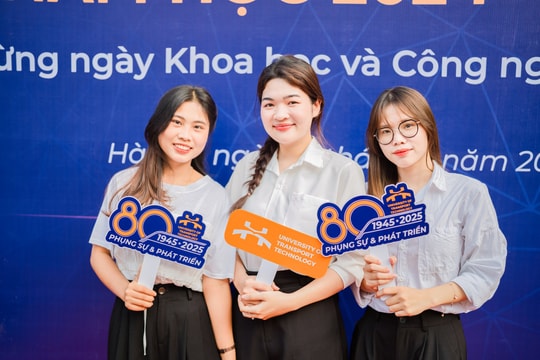 Trường Đại học Công nghệ Giao thông Vận tải lấy điểm sàn từ 16 điểm trở lên
