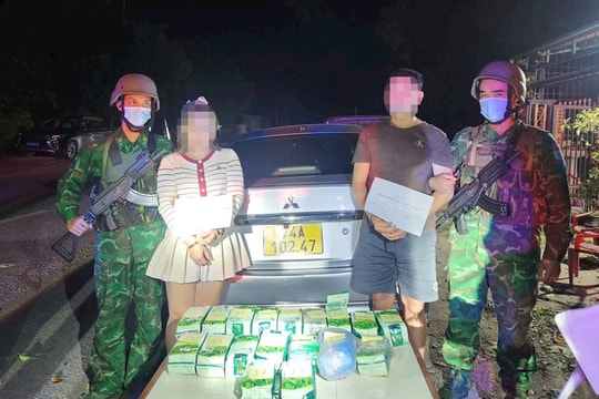Quảng Trị: Bắt giữ 2 đối tượng vận chuyển 17 kg ma túy đá và 6.000 viên ma túy tổng hợp