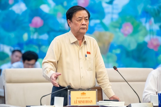 Phó Chủ tịch Quốc hội Lê Minh Hoan chủ trì làm việc với Bộ Y tế về thực hiện pháp luật bảo vệ môi trường