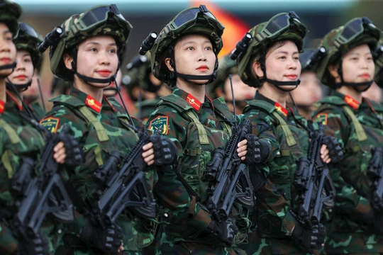 Điểm sàn khối trường quân đội năm 2025 cao nhất là 23 điểm