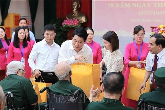 Chủ tịch nước Lương Cường: Chăm lo tốt hơn cho người có công với cách mạng