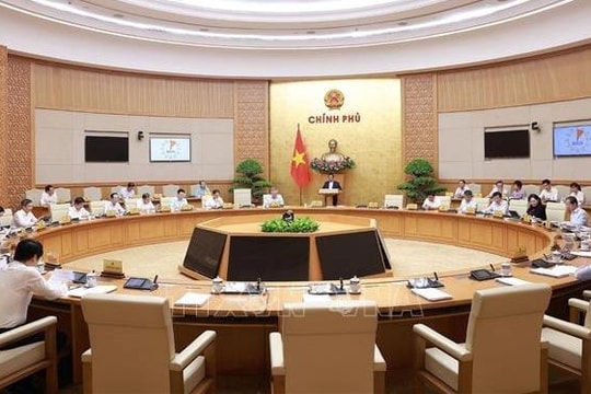 Thủ tướng Phạm Minh Chính chủ trì Phiên họp Chính phủ chuyên đề xây dựng pháp luật tháng 7/2025