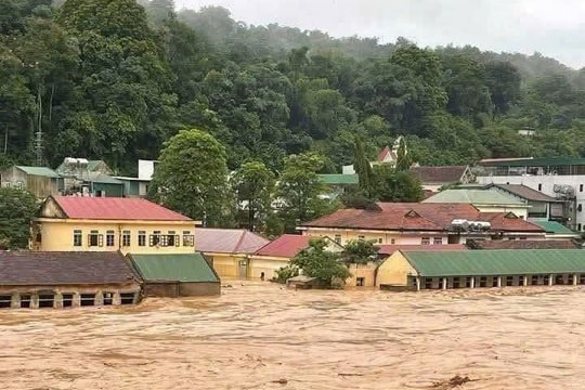 Cảnh báo lũ quét, sạt lở đất tại Sơn La, Lào Cai, Phú Thọ, Thanh Hoá, Nghệ An
