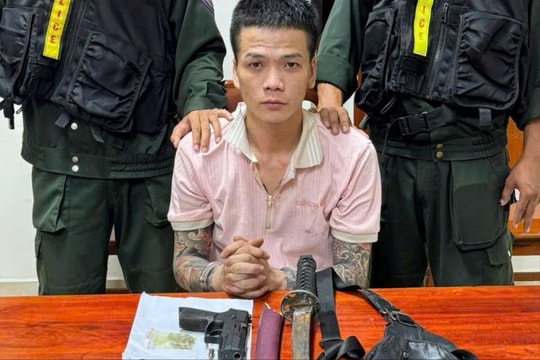 Quảng Trị: Ôm súng đi “chơi” chưa kịp gây án đã bị Công an bắt giữ