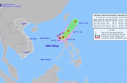 Bão số 4 COMAY tăng cấp, khu vực Tây Bắc Thái Bình Dương đón cùng lúc 3 cơn bão