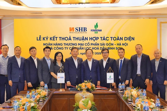 SHB hợp tác toàn diện với CTCP Lọc hóa dầu Bình Sơn