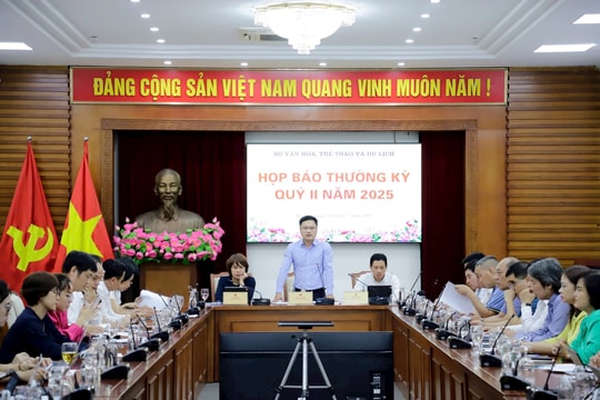 Bộ Văn hóa, Thể thao và Du lịch họp báo thường kỳ quý II/2025