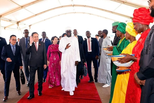 Một số hình ảnh Chủ tịch Quốc hội Trần Thanh Mẫn trong chuyến thăm chính thức Senegal