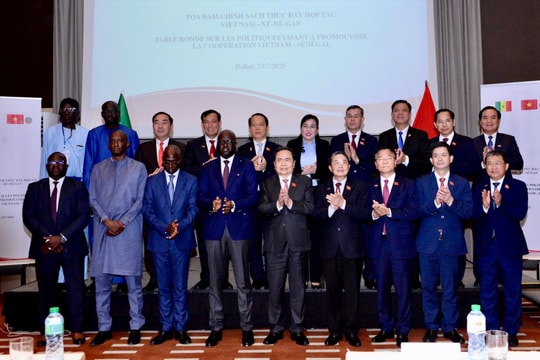 Chủ tịch Quốc hội Trần Thanh Mẫn và Chủ tịch Quốc hội Senegal dự tọa đàm chính sách thúc đẩy hợp tác Việt Nam – Senegal