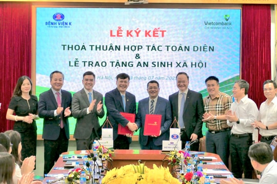 Vietcombank và Bệnh viện K ký kết hợp tác toàn diện