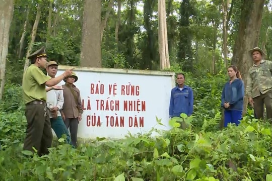 Lấy người dân làm trung tâm để bảo vệ, phát triển rừng bền vững