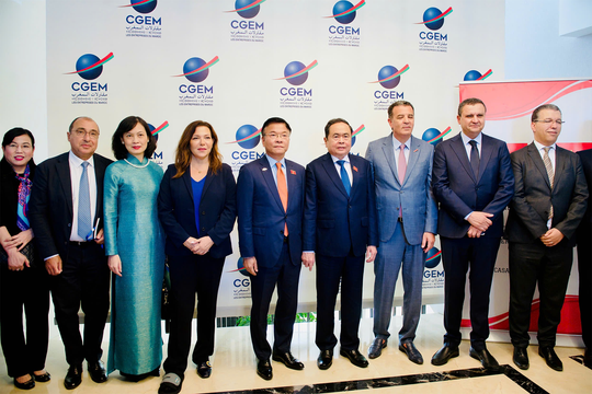 Chủ tịch Quốc hội Trần Thanh Mẫn dự Tọa đàm chính sách Thúc đẩy quan hệ Việt Nam – Morocco