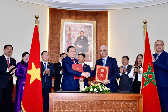 Quốc hội Việt Nam và Hạ viện Morocco ký Thỏa thuận hợp tác