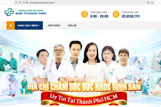 TP. Hồ Chí Minh: Phát hiện nhiều chứng cứ "vẽ bệnh, moi tiền" tại Phòng khám Đa khoa Quốc tế Khang Thịnh
