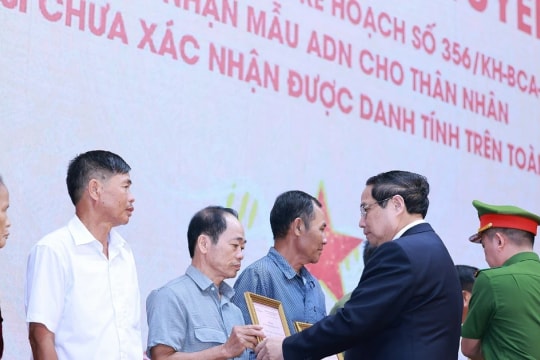 Martyr identification an order from the heart: PM
