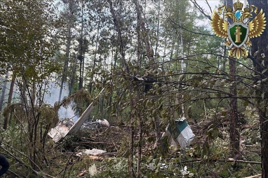 Chủ tịch nước Lương Cường gửi điện thăm hỏi vụ máy bay Nga gặp tai nạn