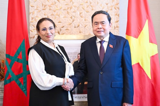 Chủ tịch Quốc hội Trần Thanh Mẫn tiếp Chủ tịch Nhóm Nghị sĩ hữu nghị Morocco - Việt Nam